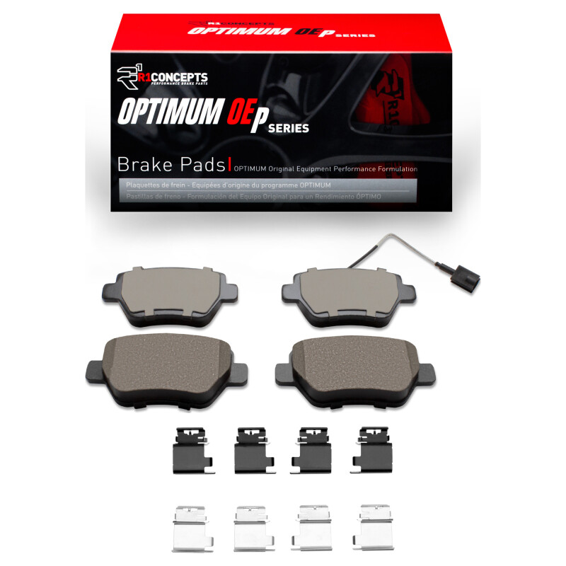 Maserati Ghibli Brake Pads - Rear - R1 Concepts - Optimum OE - `14-`16
